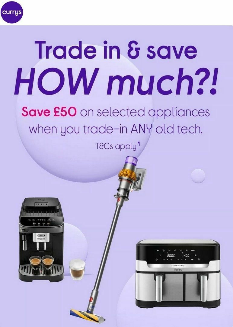 Currys Offers from 6 March