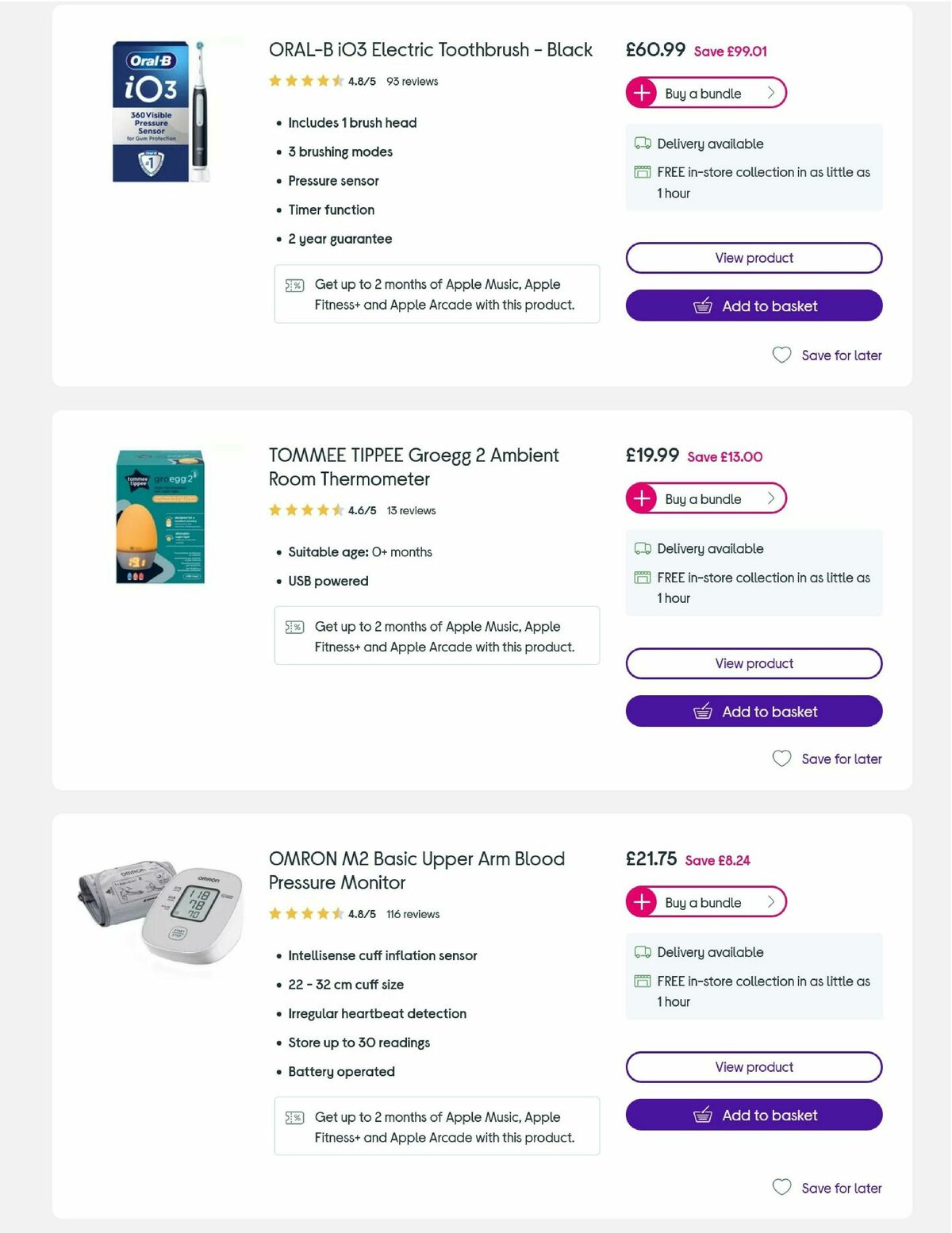 Currys Offers from 15 April