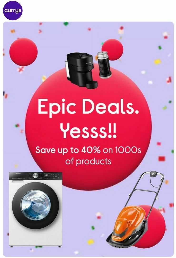 Currys Offers from 8 May