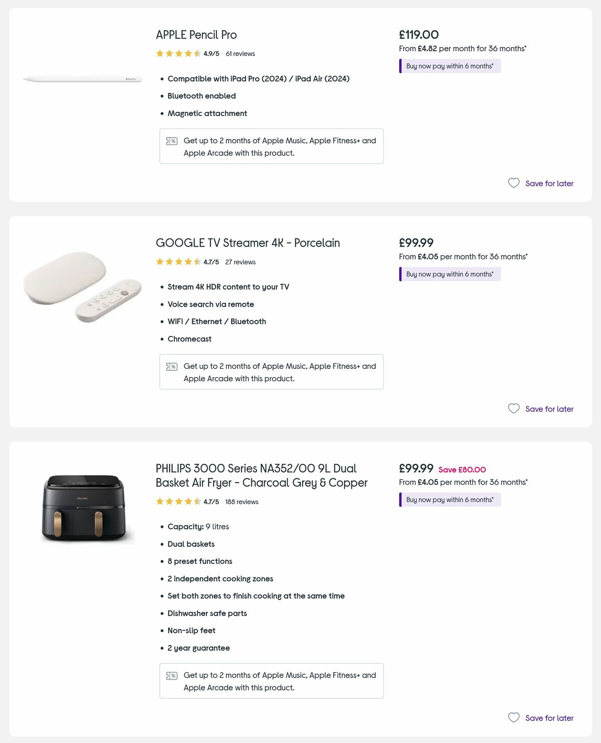 Currys Offers from 5 June