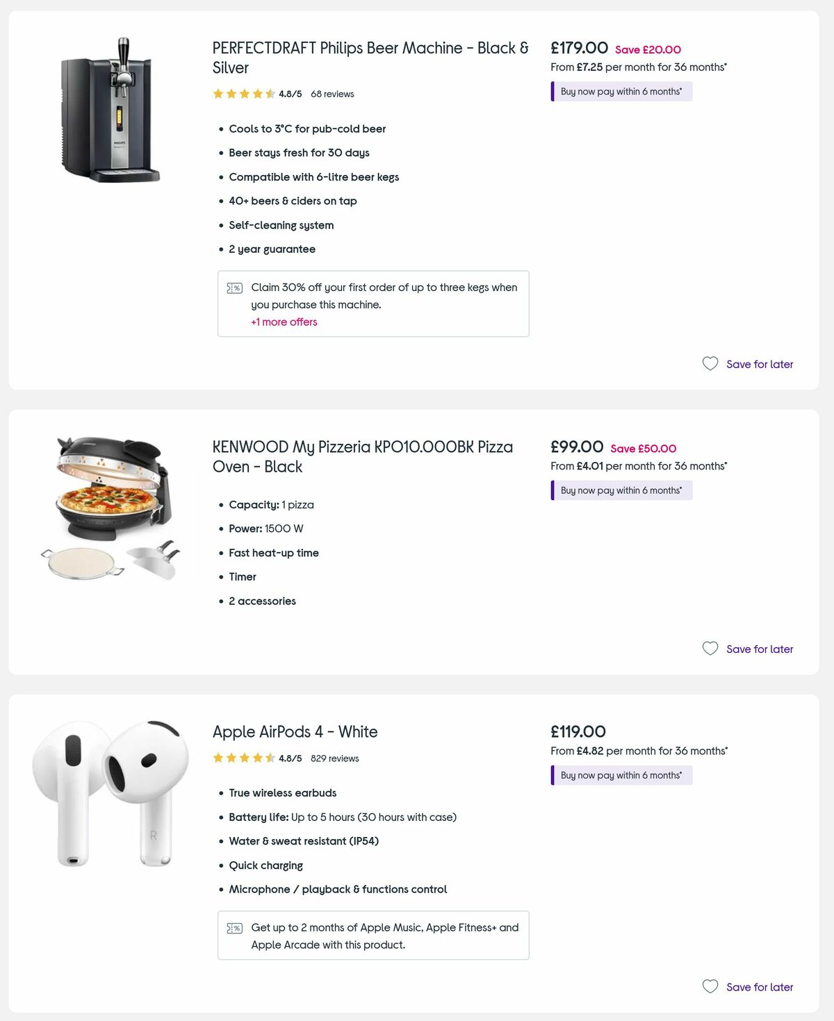 Currys Offers from 5 June