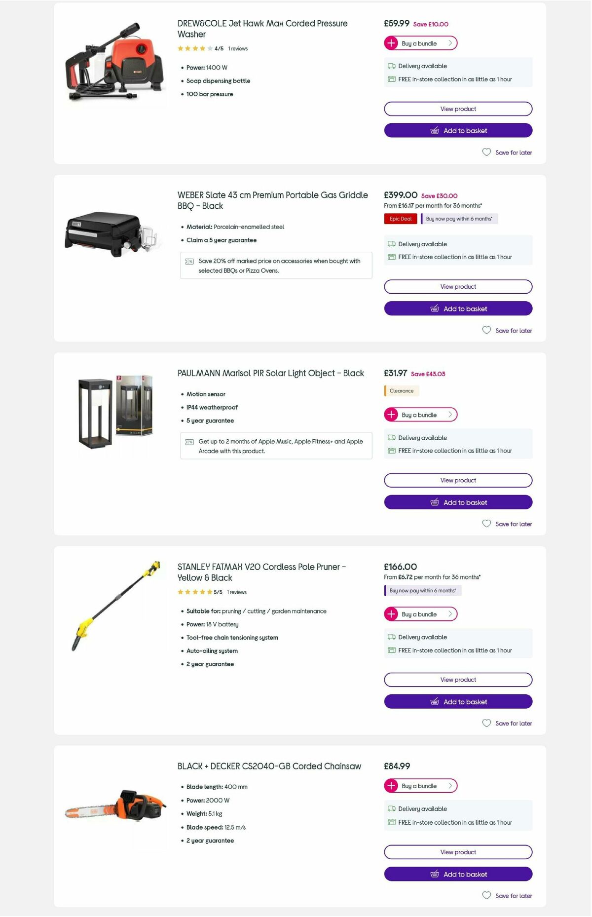 Currys Offers from 19 June