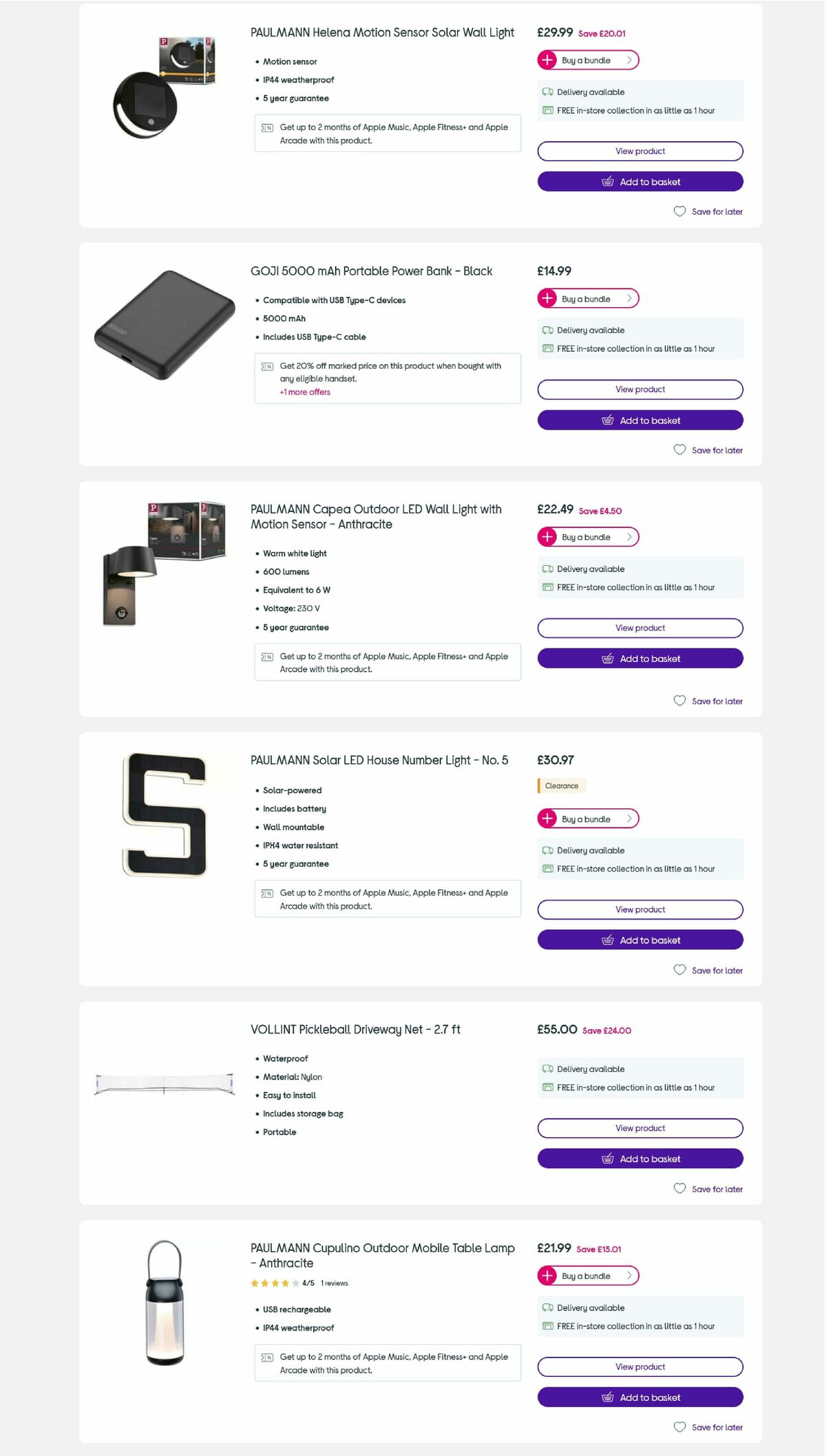 Currys Offers from 19 June