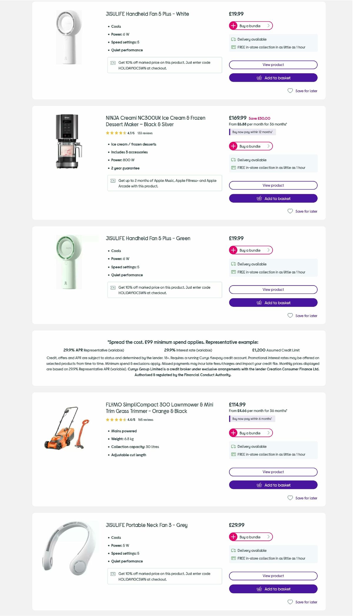 Currys Offers from 19 June