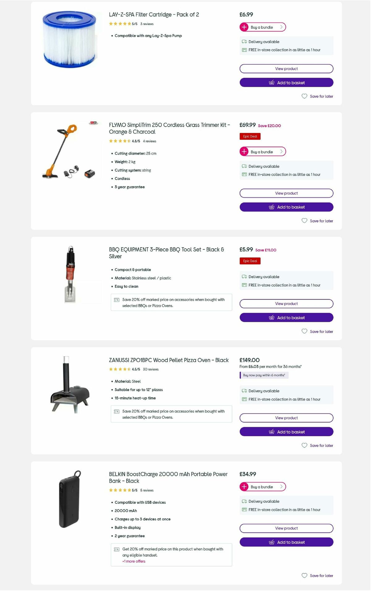 Currys Offers from 19 June