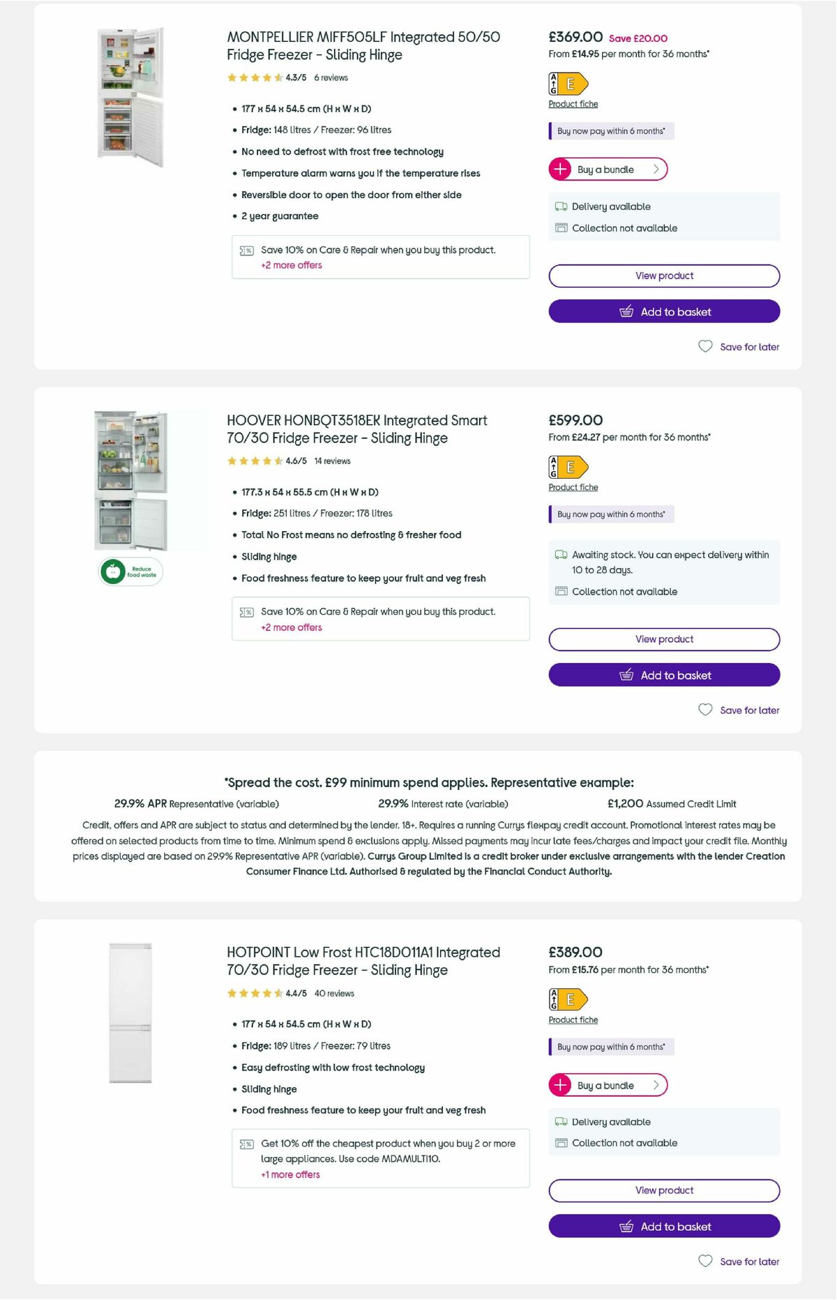 Currys Offers from 14 July
