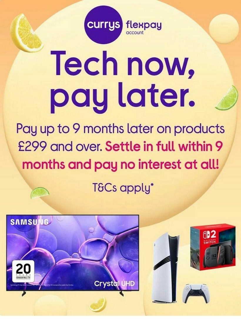 Currys Offers from 5 August