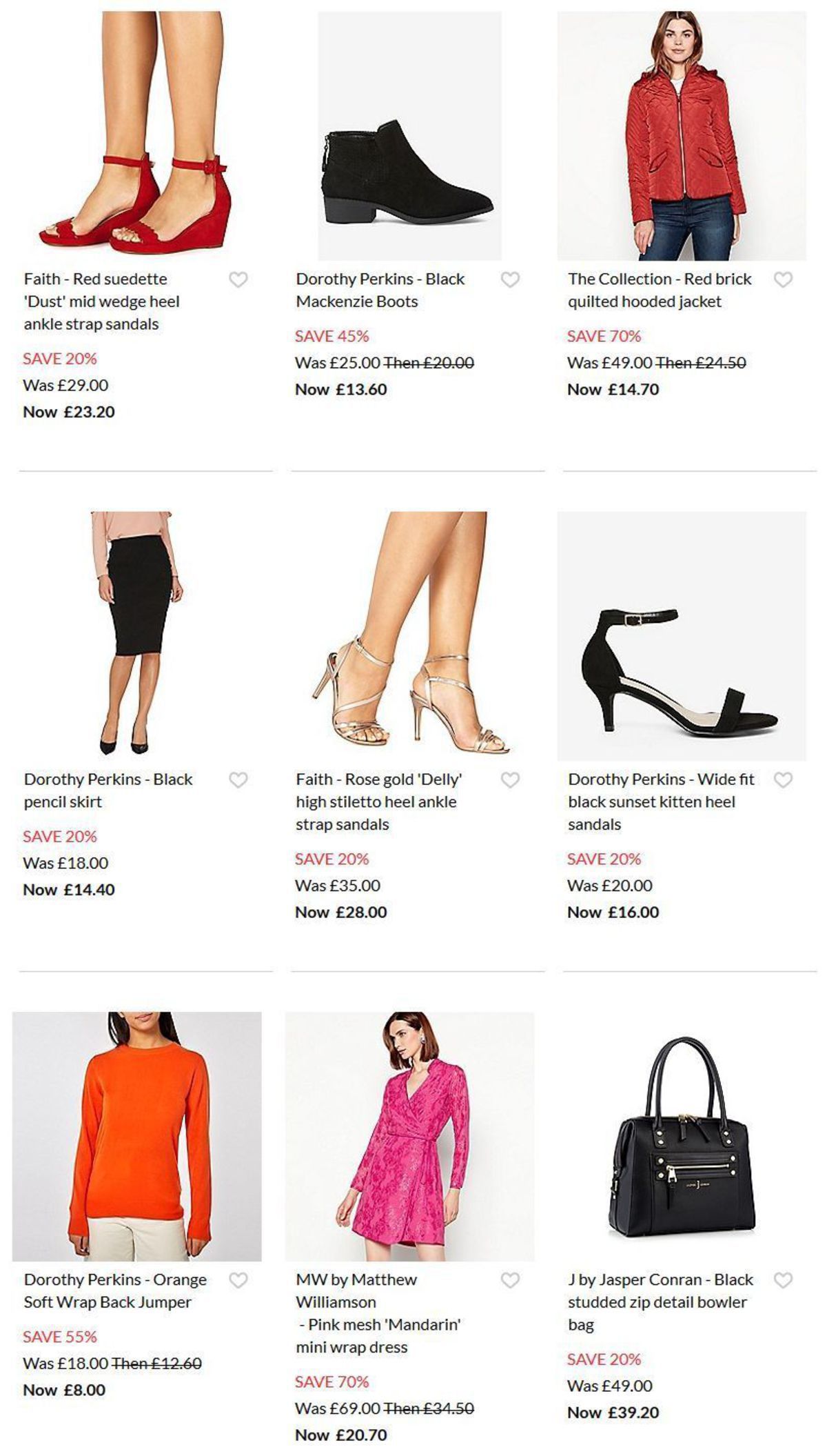 Debenhams Offers from 3 April