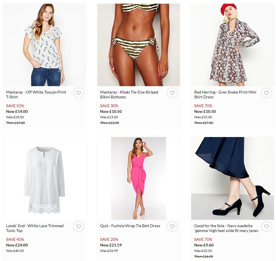 Debenhams Offers from 17 July