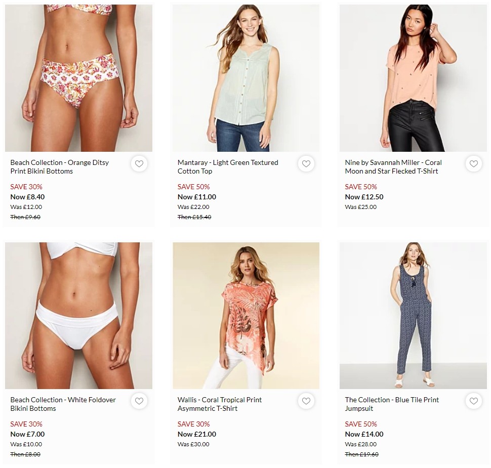 Debenhams Offers from 17 July