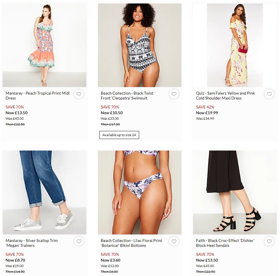 Debenhams Offers from 17 July