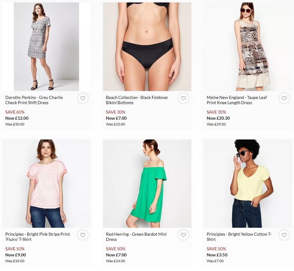 Debenhams Offers from 31 July