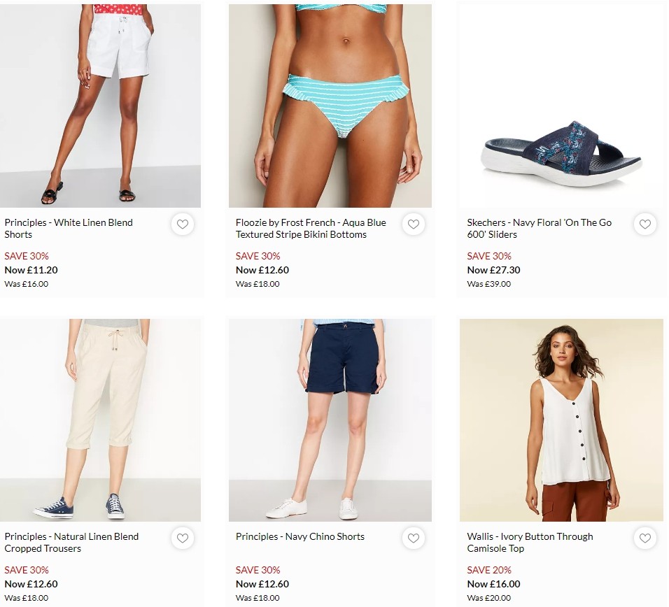 Debenhams Offers from 31 July