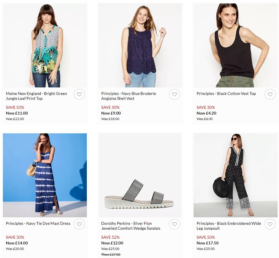 Debenhams Offers from 31 July