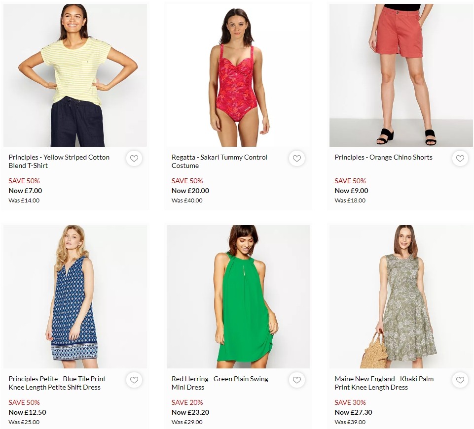 Debenhams Offers from 31 July