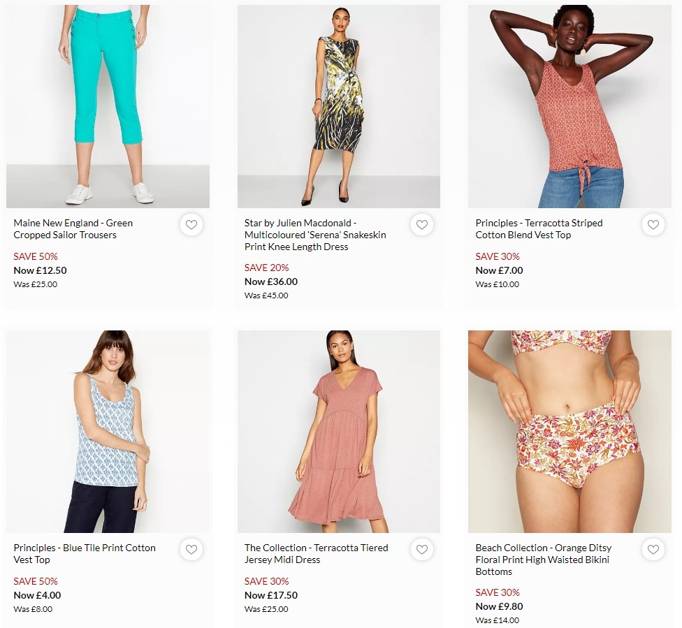 Debenhams Offers from 31 July