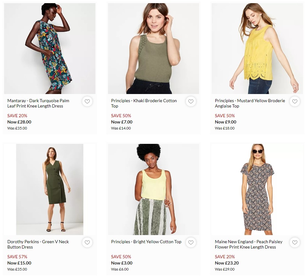 Debenhams Offers from 31 July