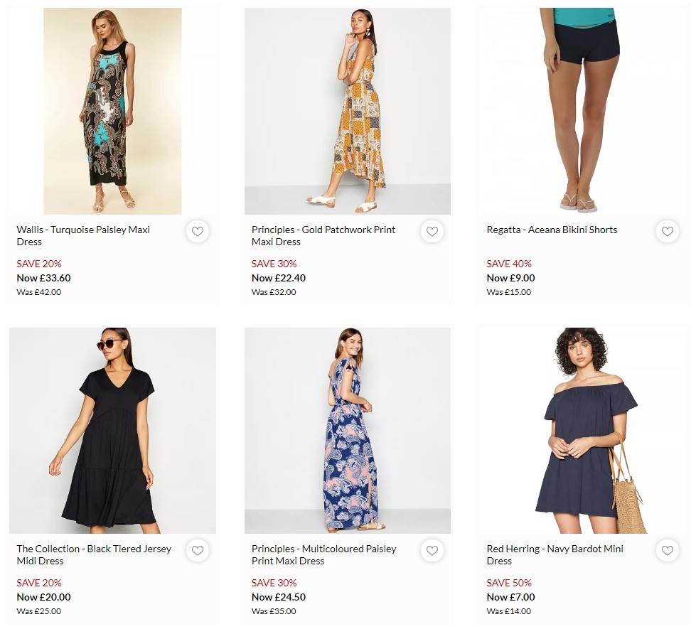 Debenhams Offers from 31 July