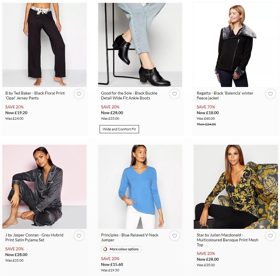 Debenhams Offers from 5 October