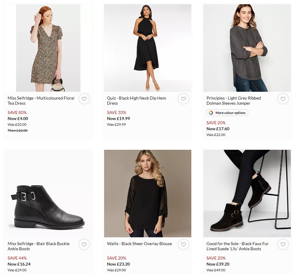 Debenhams Offers from 5 October