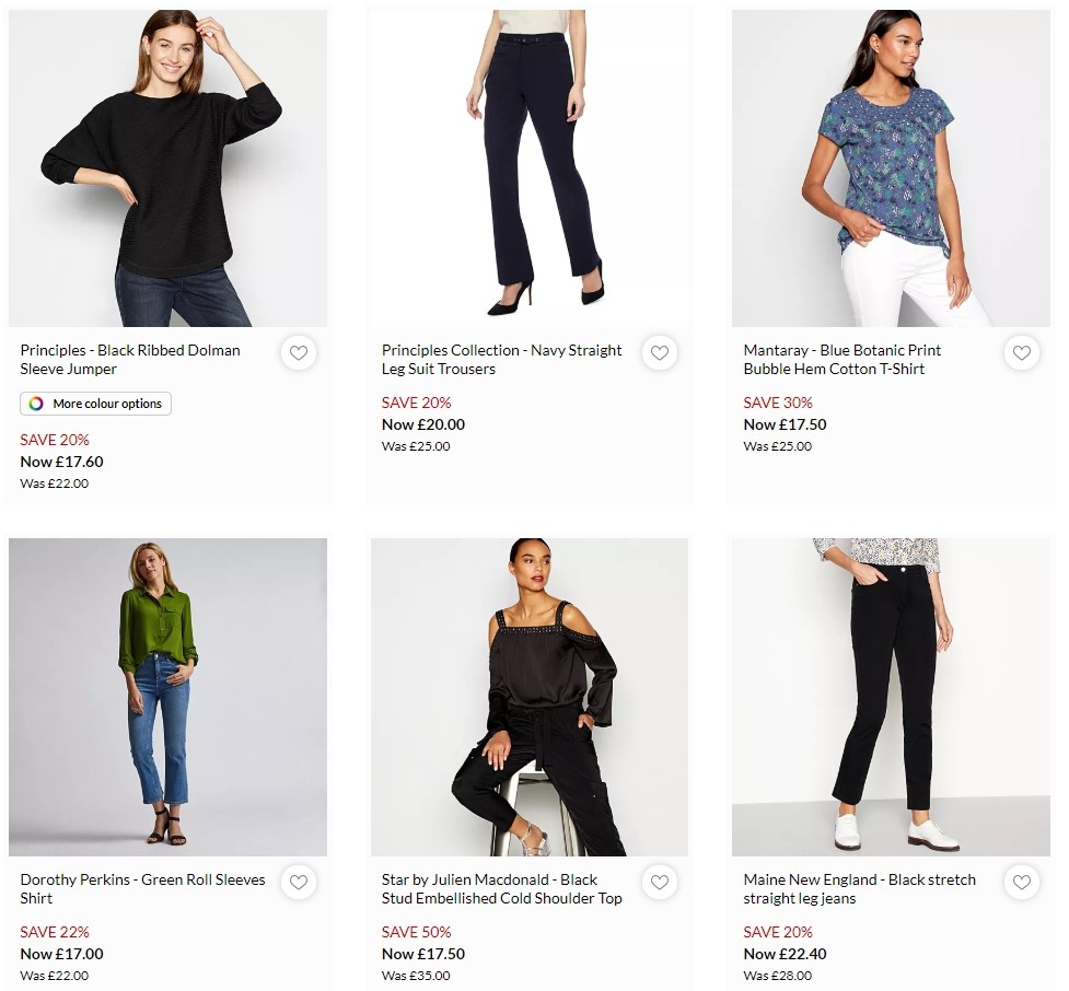 Debenhams Offers from 5 October