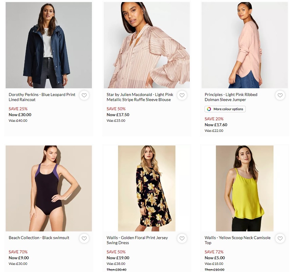 Debenhams Offers from 5 October