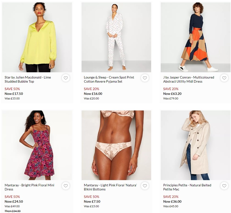 Debenhams Offers from 5 October