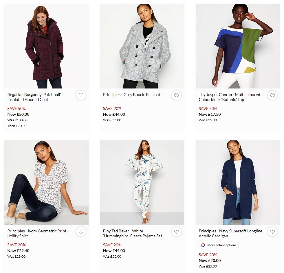 Debenhams Offers from 5 October