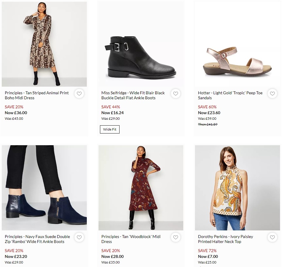 Debenhams Offers from 5 October