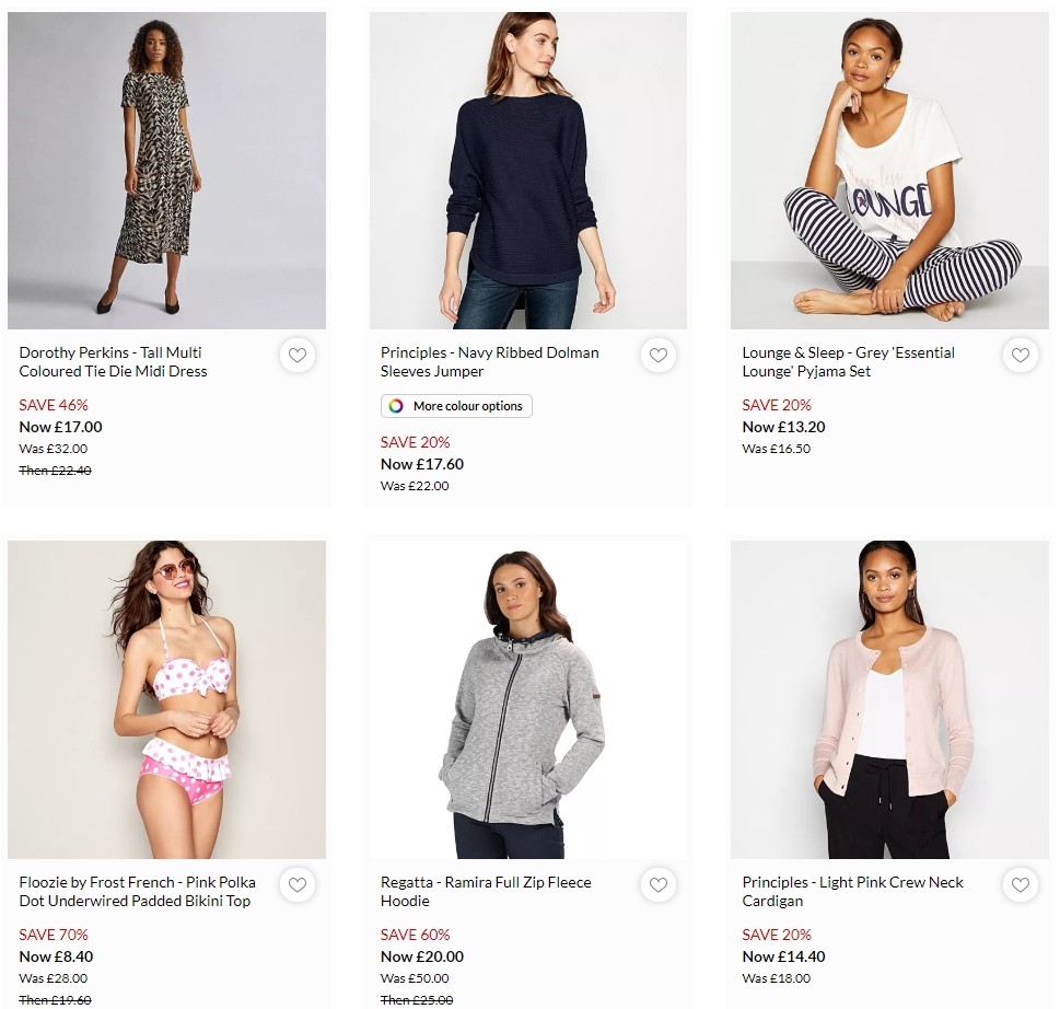 Debenhams Offers from 5 October