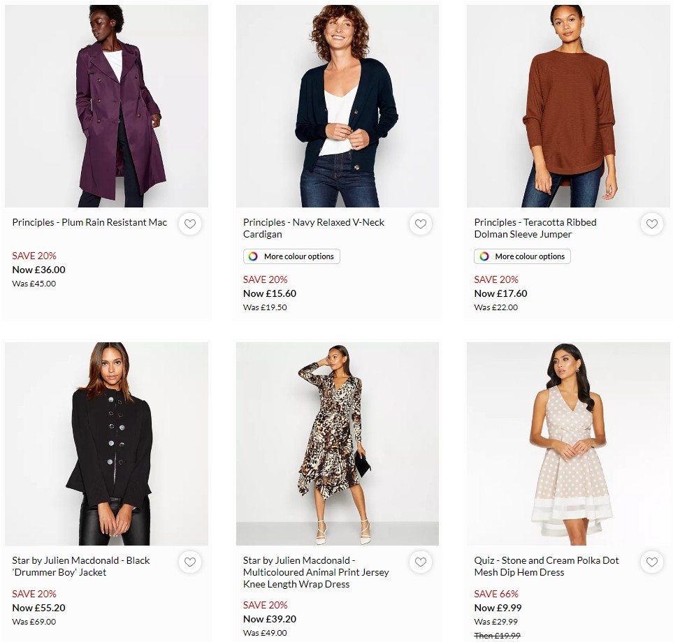 Debenhams Offers from 5 October