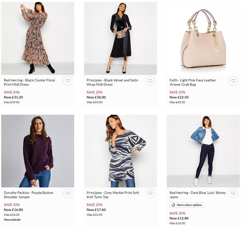 Debenhams Offers from 5 November