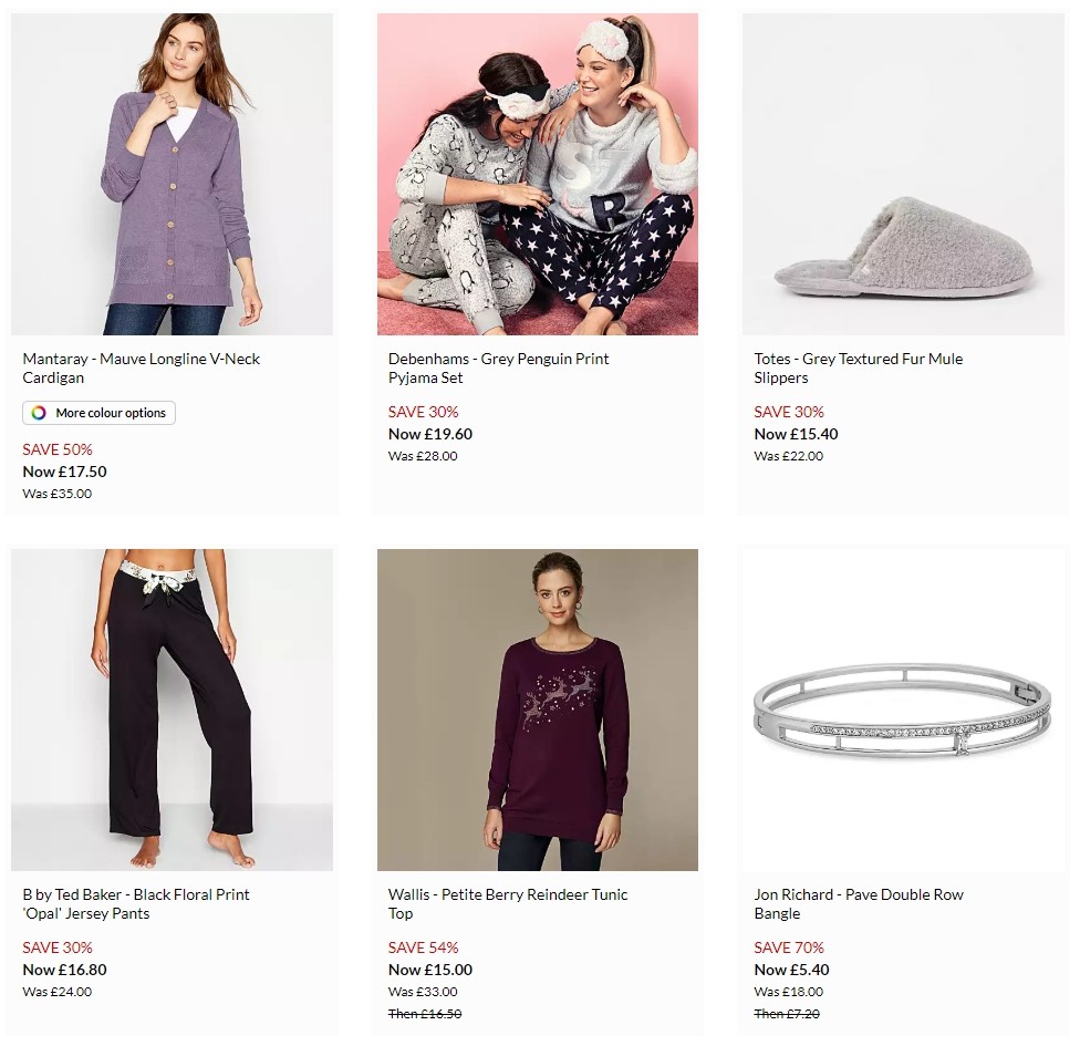 Debenhams Offers from 5 December