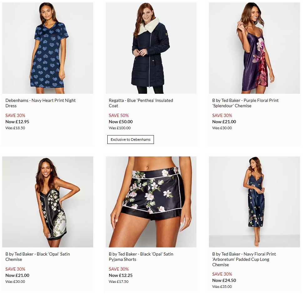 Debenhams Offers from 5 December