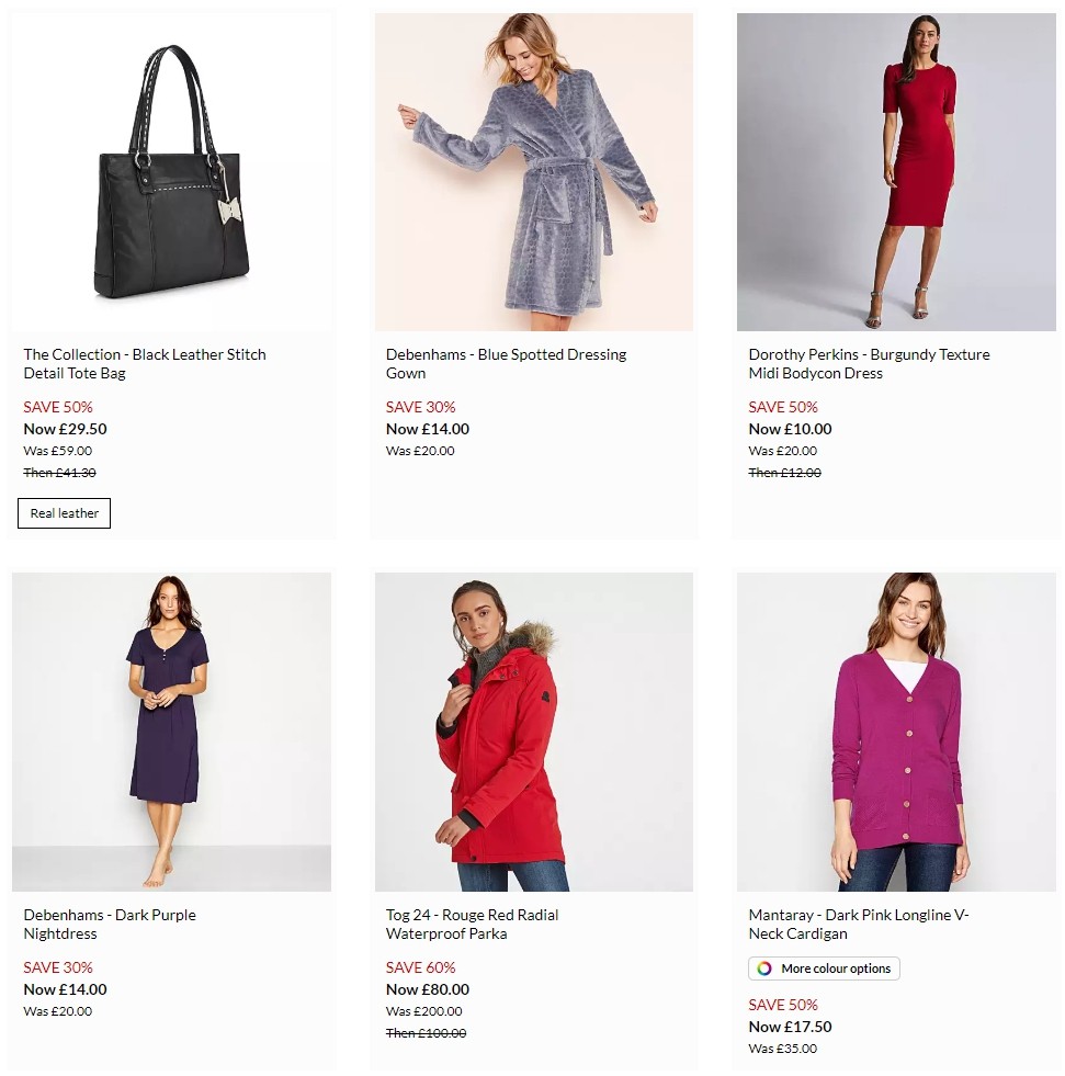 Debenhams Offers from 5 December