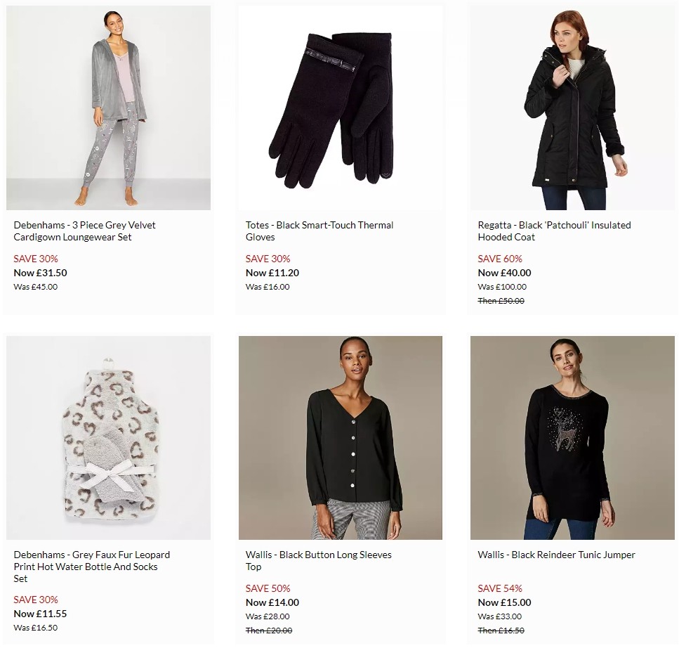 Debenhams Offers from 5 December