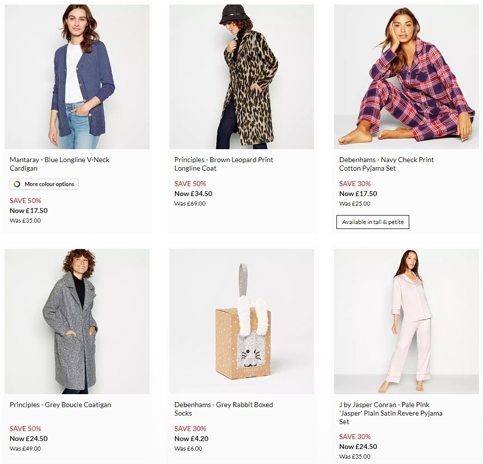 Debenhams Offers from 5 December