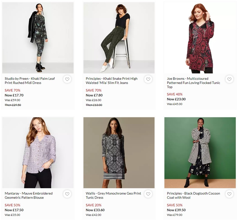 Debenhams Offers from 6 January