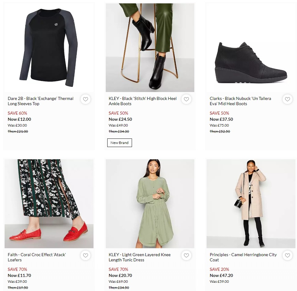 Debenhams Offers from 6 January