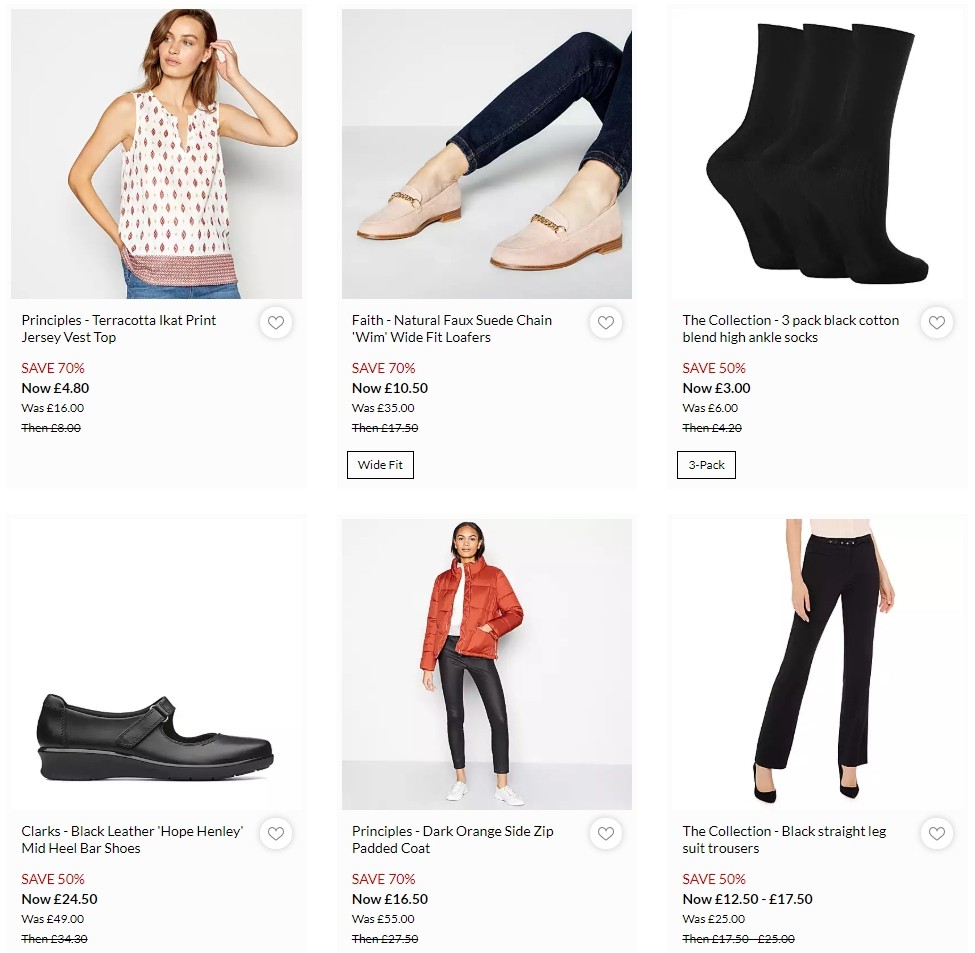Debenhams Offers from 6 January