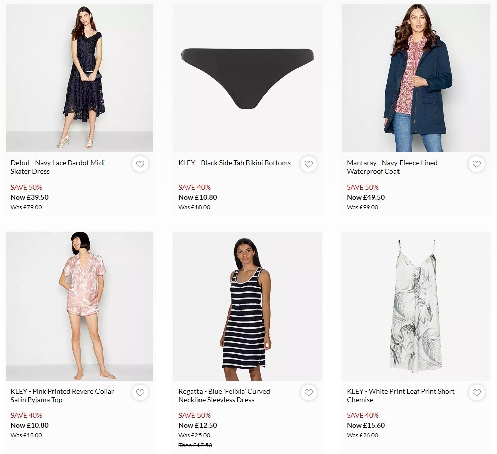 Debenhams Offers from 14 June