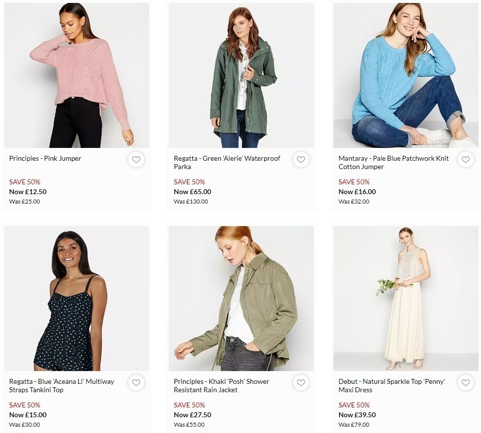 Debenhams Offers from 14 June