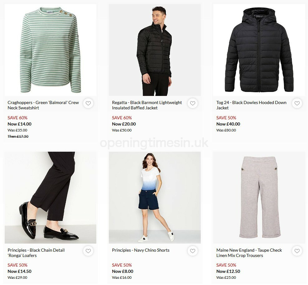 Debenhams Offers from 2 September