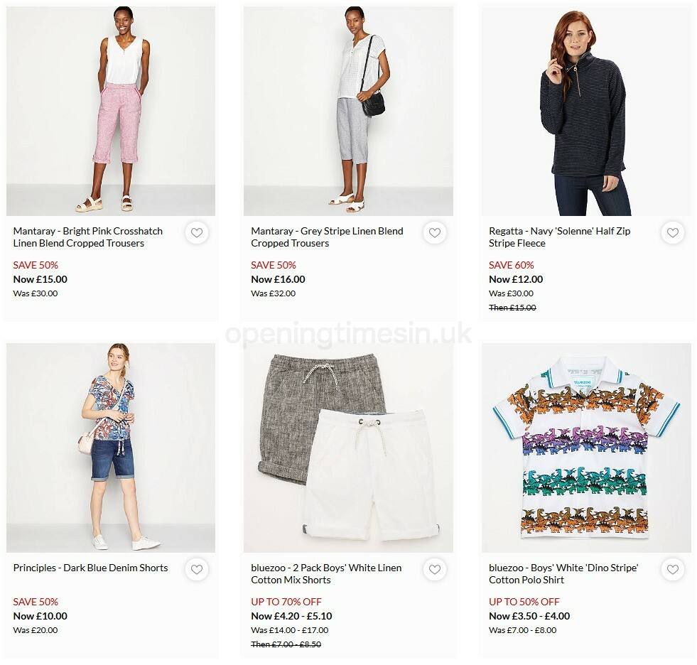 Debenhams Offers from 2 September