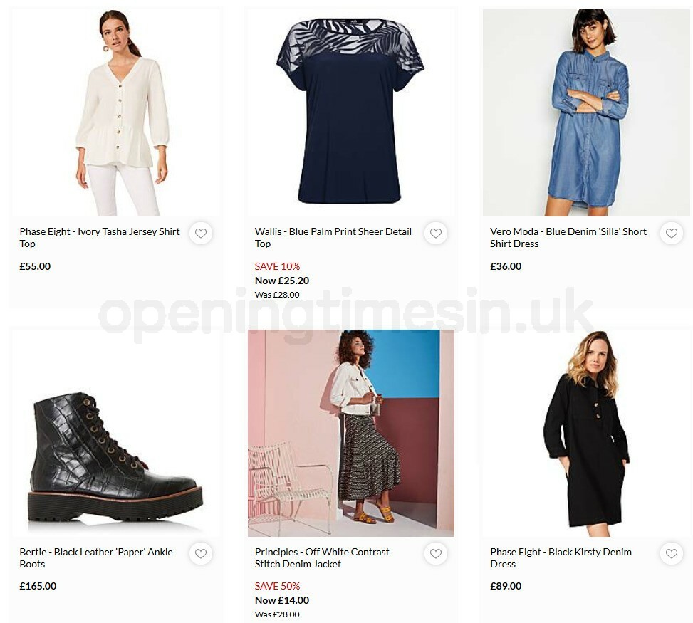 Debenhams Offers from 2 September