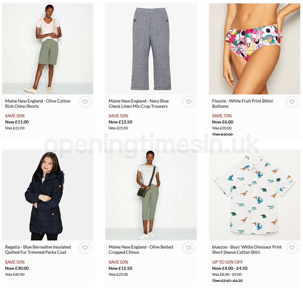 Debenhams Offers from 2 September