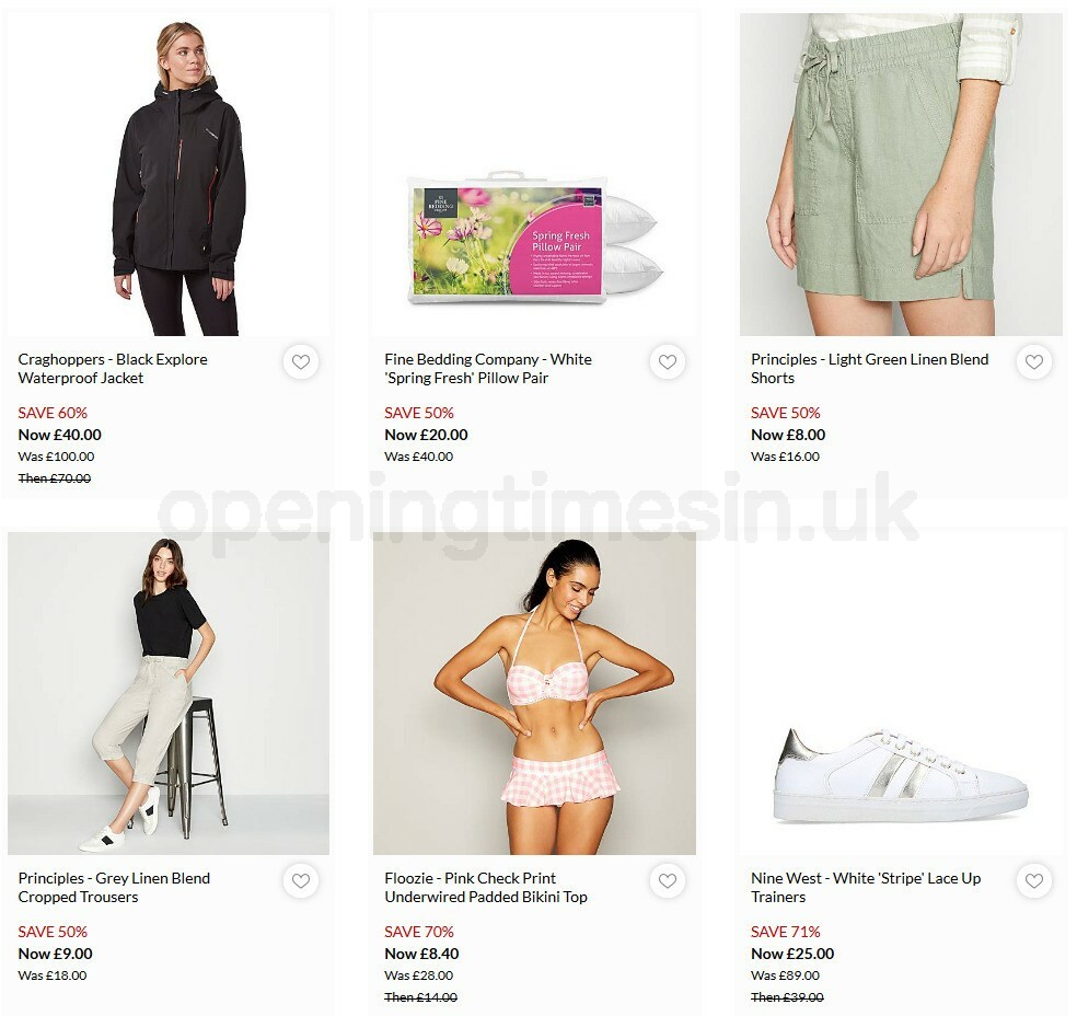 Debenhams Offers from 2 September