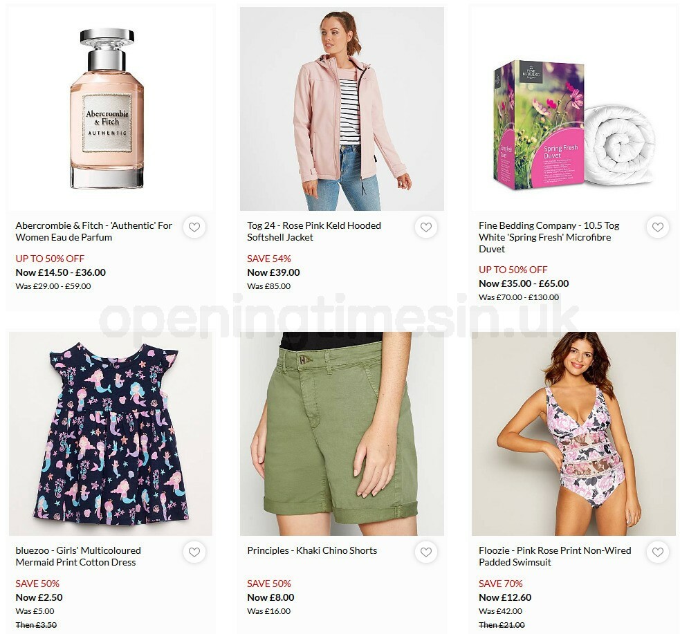 Debenhams Offers from 2 September
