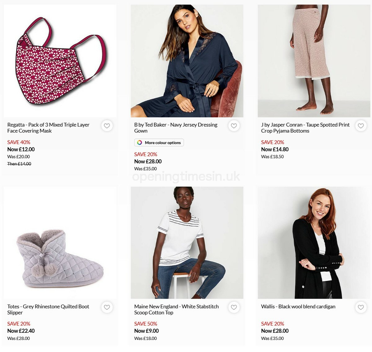 Debenhams Offers from 5 November
