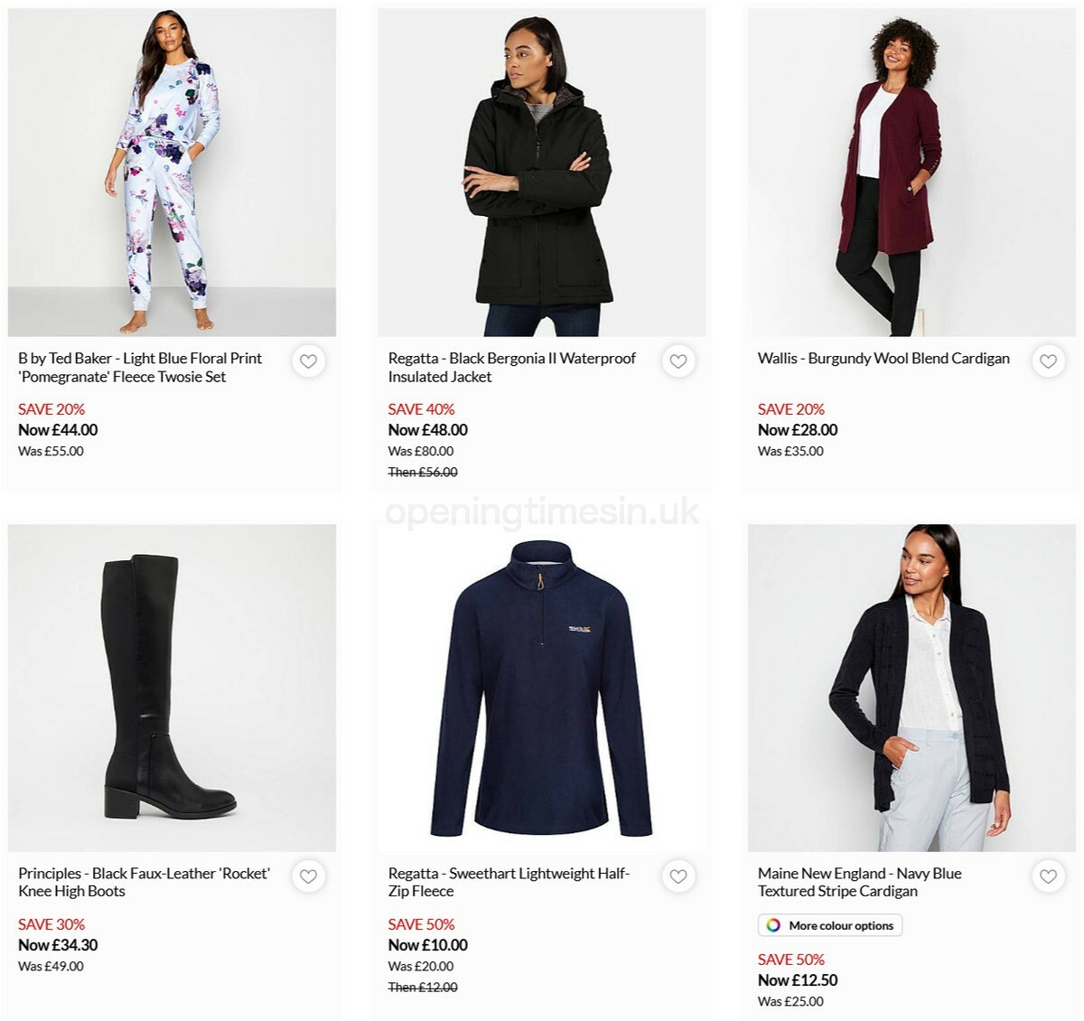 Debenhams Offers from 5 November